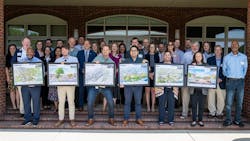 ​​​Representatives from partner communities received TOD 'playbooks' and development renderings at a May 2023 meeting in Apex. ​​​Representatives from partner communities received TOD 'playbooks' and development renderings at a May 2023 meeting in Apex.