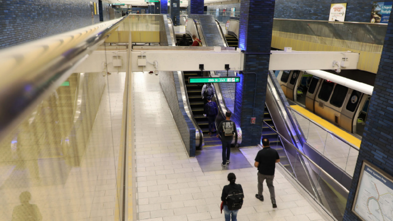 Modernization projects were completed at 19th Street and Powell Street stations as part of BART's 2022 Sustainability Report.