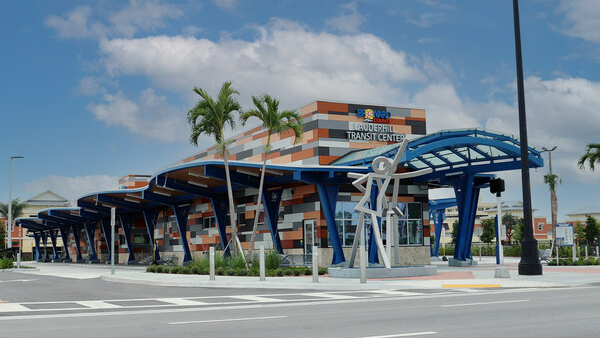 The LEEDv4 Transit Station Gold certification has been awarded to the Lauderhill Transit Center, making it the first project in Florida and the entire United States to earn the Gold-level accolade.