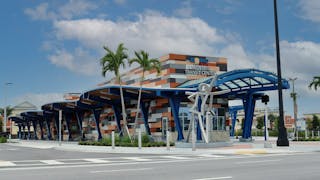 The LEEDv4 Transit Station Gold certification has been awarded to the Lauderhill Transit Center, making it the first project in Florida and the entire United States to earn the Gold-level accolade.