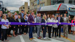 UTA held a ceremony to mark the completion of the Ogden Express.