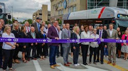 UTA held a ceremony to mark the completion of the Ogden Express. UTA held a ceremony to mark the completion of the Ogden Express.