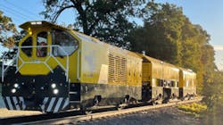 A Plasser America train. A Plasser America train.