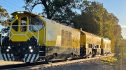 A Plasser America train. A Plasser America train.