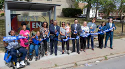Joined by city, neighborhood and civic leaders, Metro celebrated three improved West End bus shelters – adorned with community art depicting noted West End residents – during a ribbon-cutting on Sept. 21.