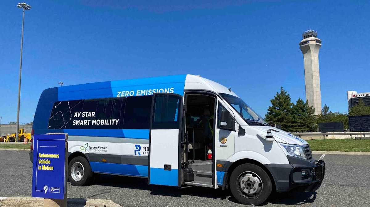 PANYNJ launches autonomous vehicle shuttle van pilot project