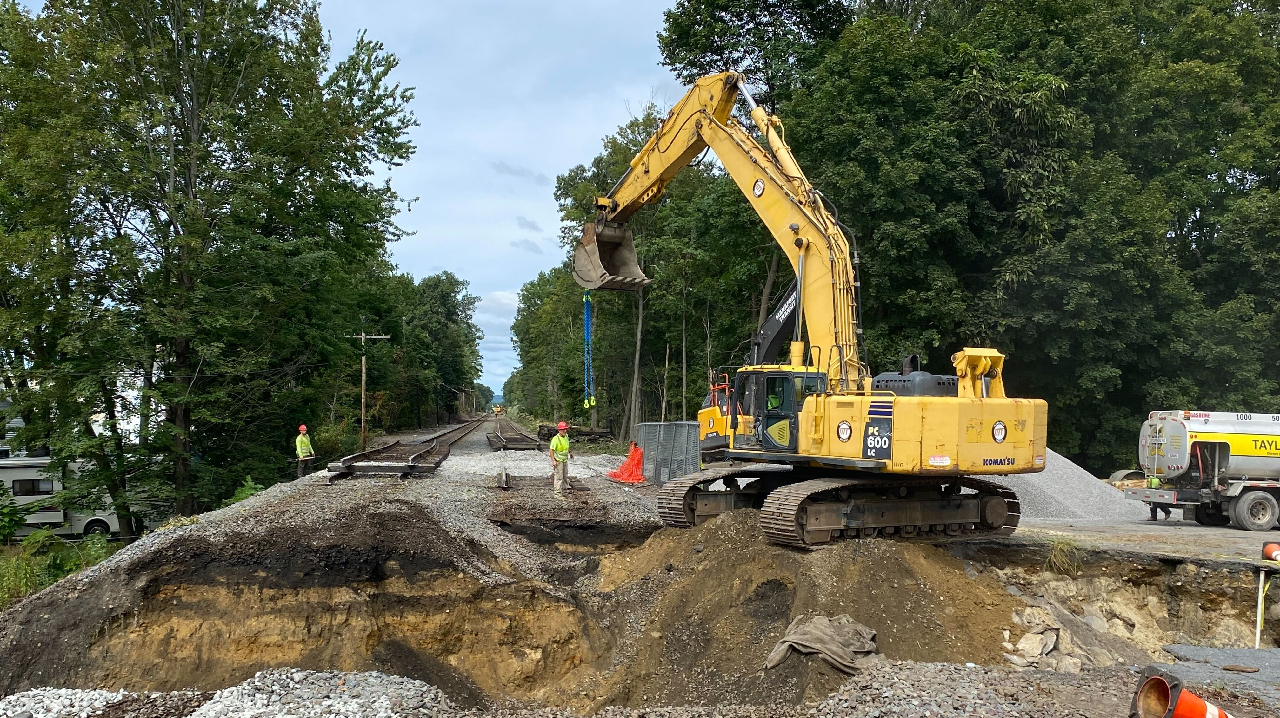 Keolis completes repairs to MBTA Commuter Rail tracks in Leominster.