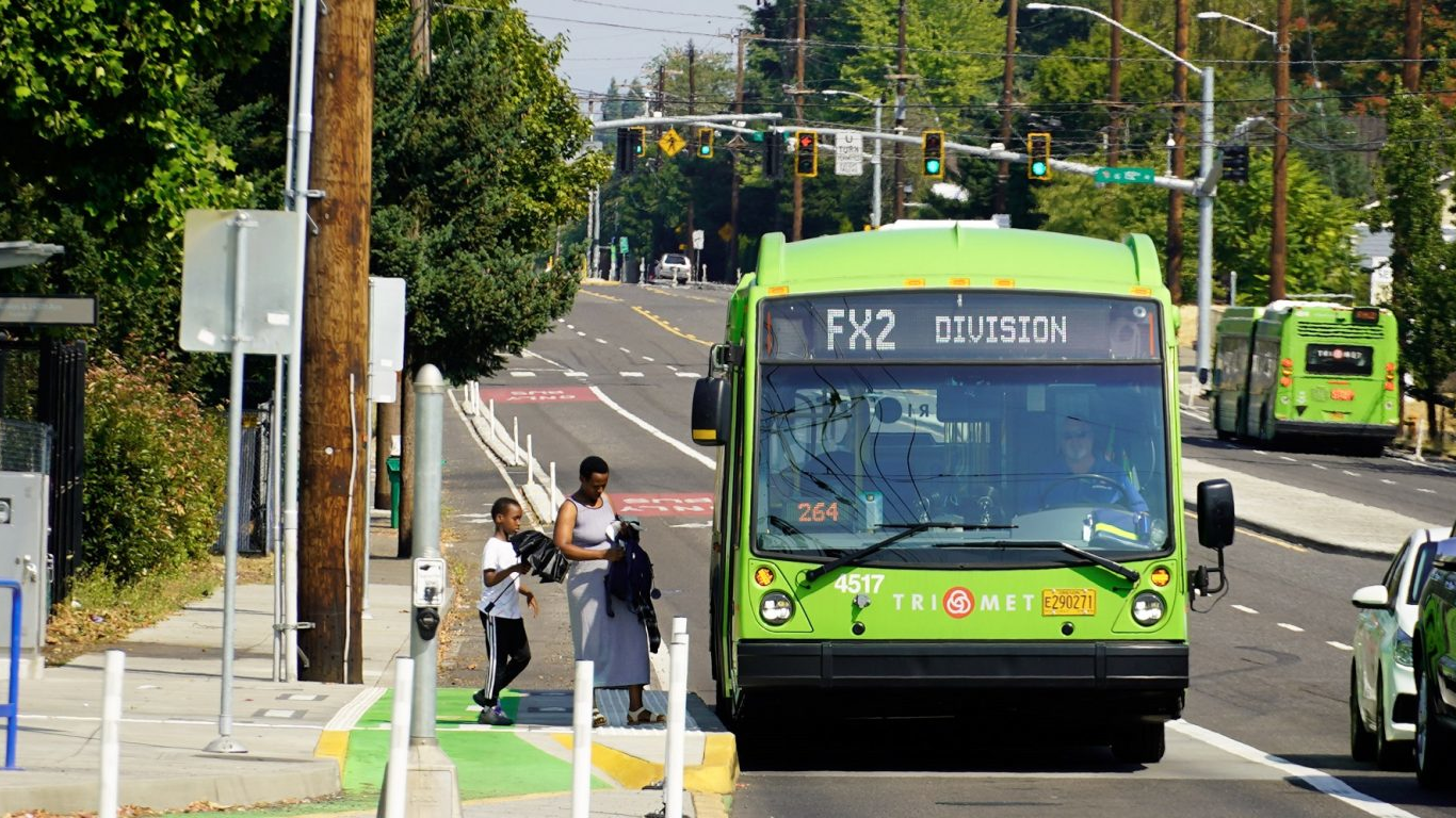 TriMet's FX&trade;&ndash;Frequent Express&ndash;bus line will reach its one year mark of service on Sept. 18.