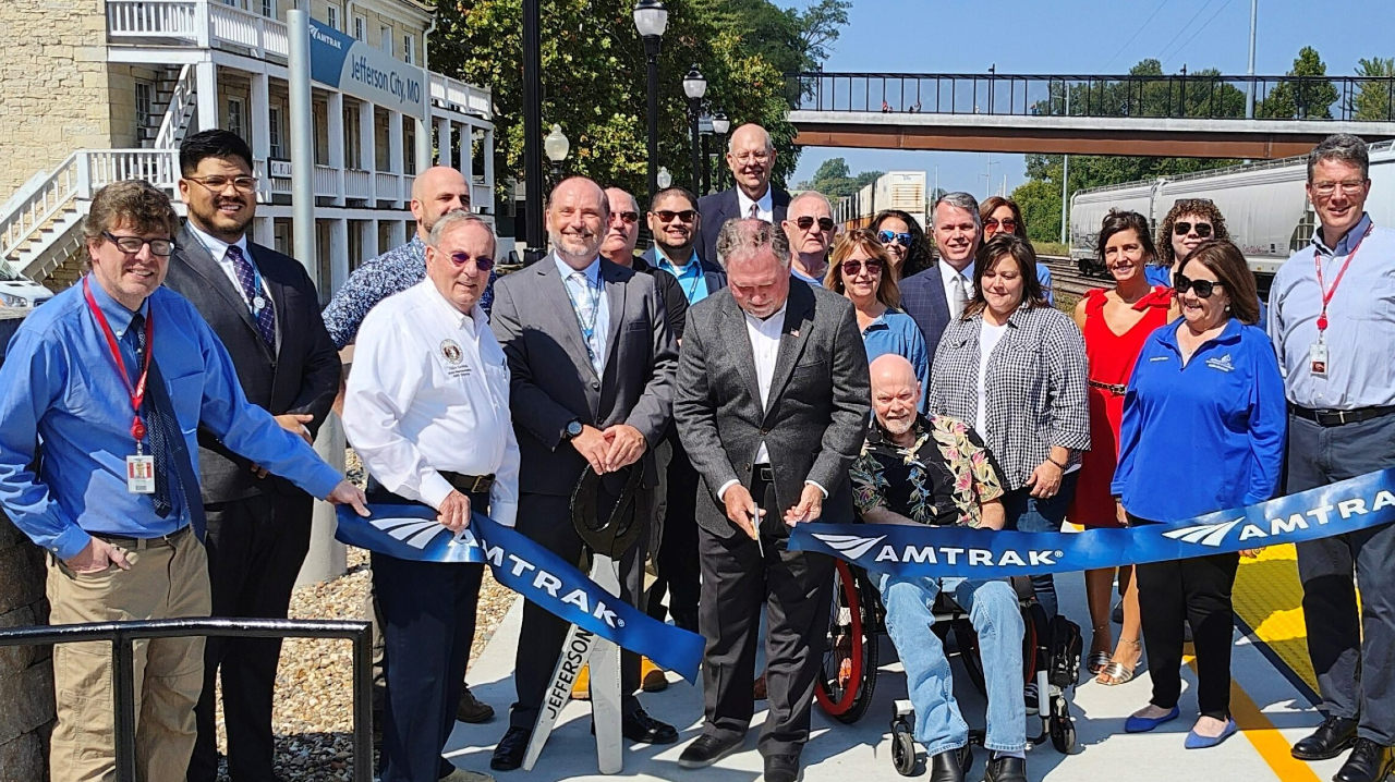 Amtrak has made accessibility improvements to its Jefferson City station.
