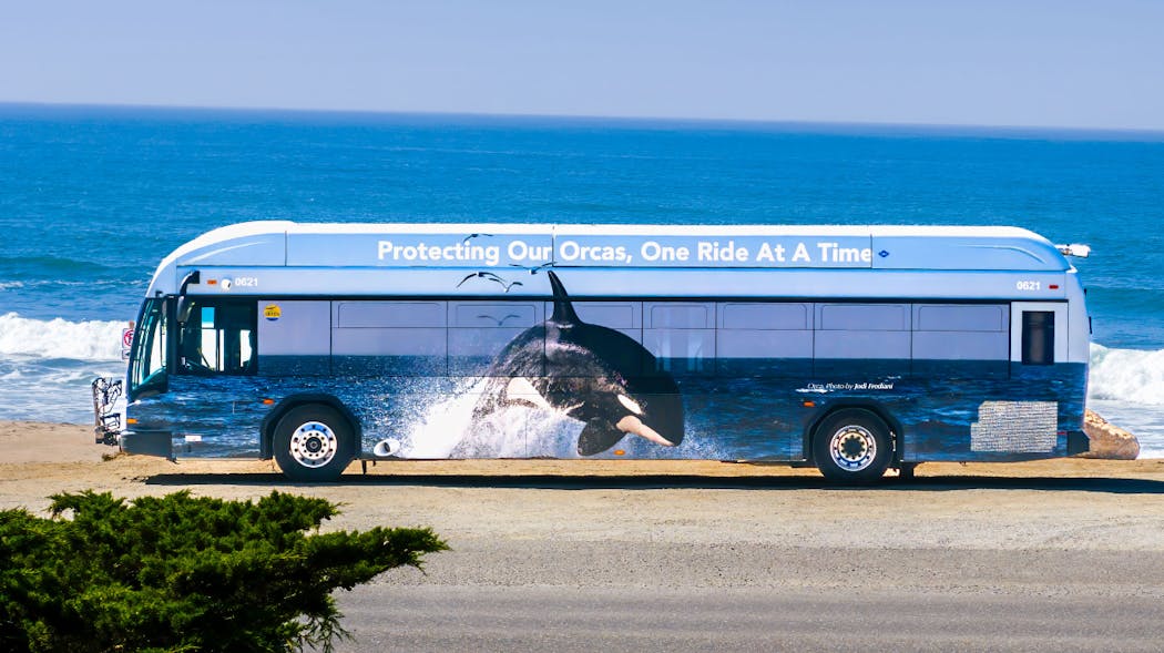 Santa Cruz Metro has unveiled a new wildlife bus.