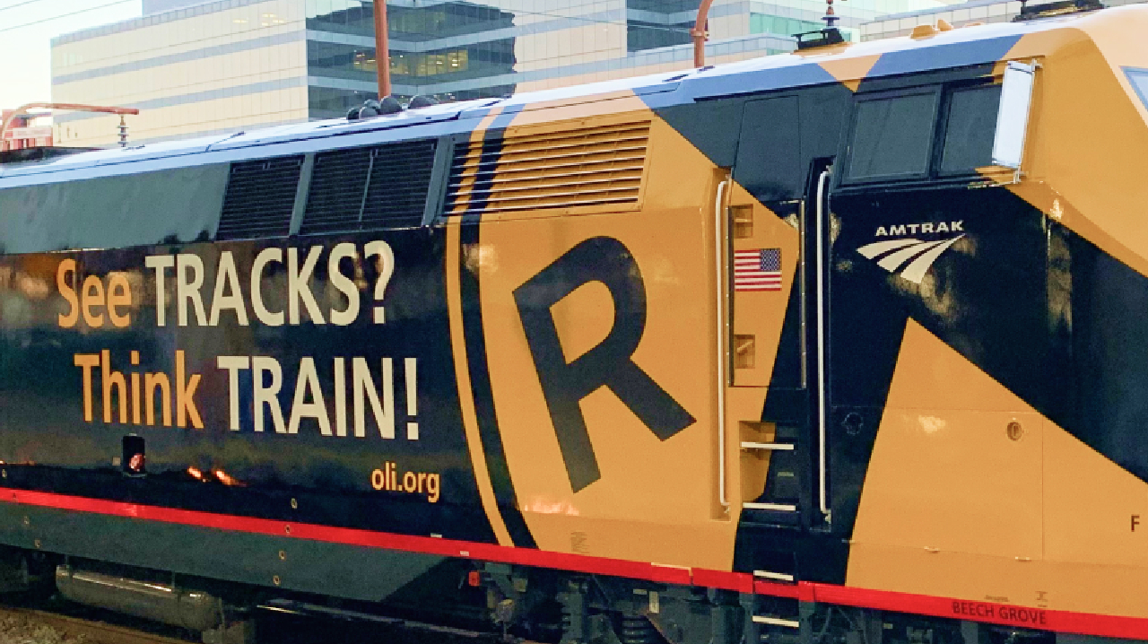 Operation Lifesaver train.