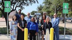 In collaboration with NCTCOG, DART has installed EV charging stations at the Glenn Heights Park & Ride and Illinois Station locations. In collaboration with NCTCOG, DART has installed EV charging stations at the Glenn Heights Park & Ride and Illinois Station locations.