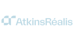 Atkins R&eacute;alis Primary Lock Up Light Grey Rgb