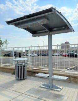 EcoShade shelter in Ft Worth, Texas. EcoShade shelter in Ft Worth, Texas.