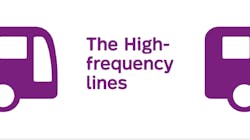 STM’s 31 bus lines with frequent service will be grouped together under the new name of high-frequency lines. STM’s 31 bus lines with frequent service will be grouped together under the new name of high-frequency lines.