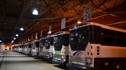The NJ Transit Board of Directors has awarded a contract to AECOM for Phase 1A of bus garage modernization project. The NJ Transit Board of Directors has awarded a contract to AECOM for Phase 1A of bus garage modernization project.