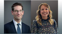 Community transit's new COO Roland Behee (left) and Chief Planning and Development Officer Melissa Cauley (rght).