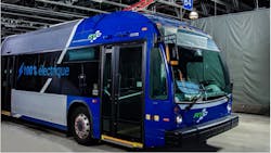 Hitachi Energy electric bus. Hitachi Energy electric bus.