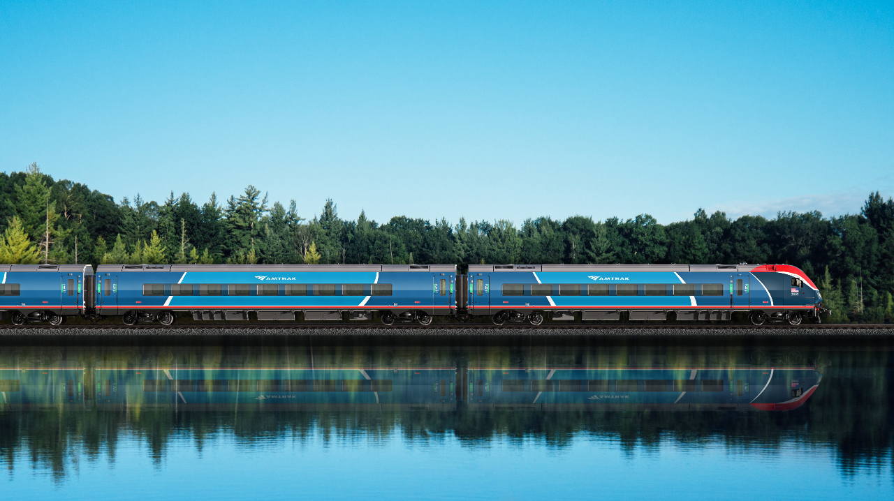 Amtrak Airo train.