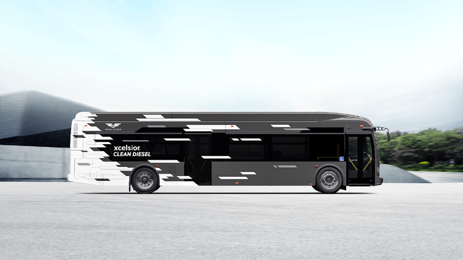 An NFI Xcelsior bus.