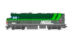 Metra is set to receive a $169.3 CMAQ grant to buy battery-powered, zero-emission trainsets.