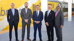 USDOT Secretary Pete Buttigieg rode Brightline on Oct. 17.