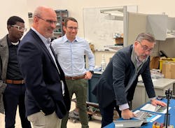 U.S. House Member Mike Carey tours L.B. Foster Company in Dublin, Ohio. U.S. House Member Mike Carey tours L.B. Foster Company in Dublin, Ohio.