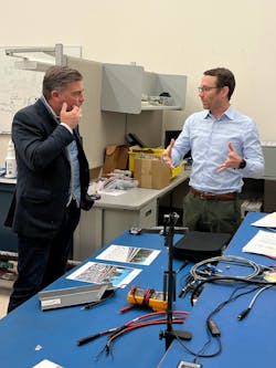 U.S. House Member Mike Carey tours L.B. Foster Company in Dublin, Ohio. U.S. House Member Mike Carey tours L.B. Foster Company in Dublin, Ohio.