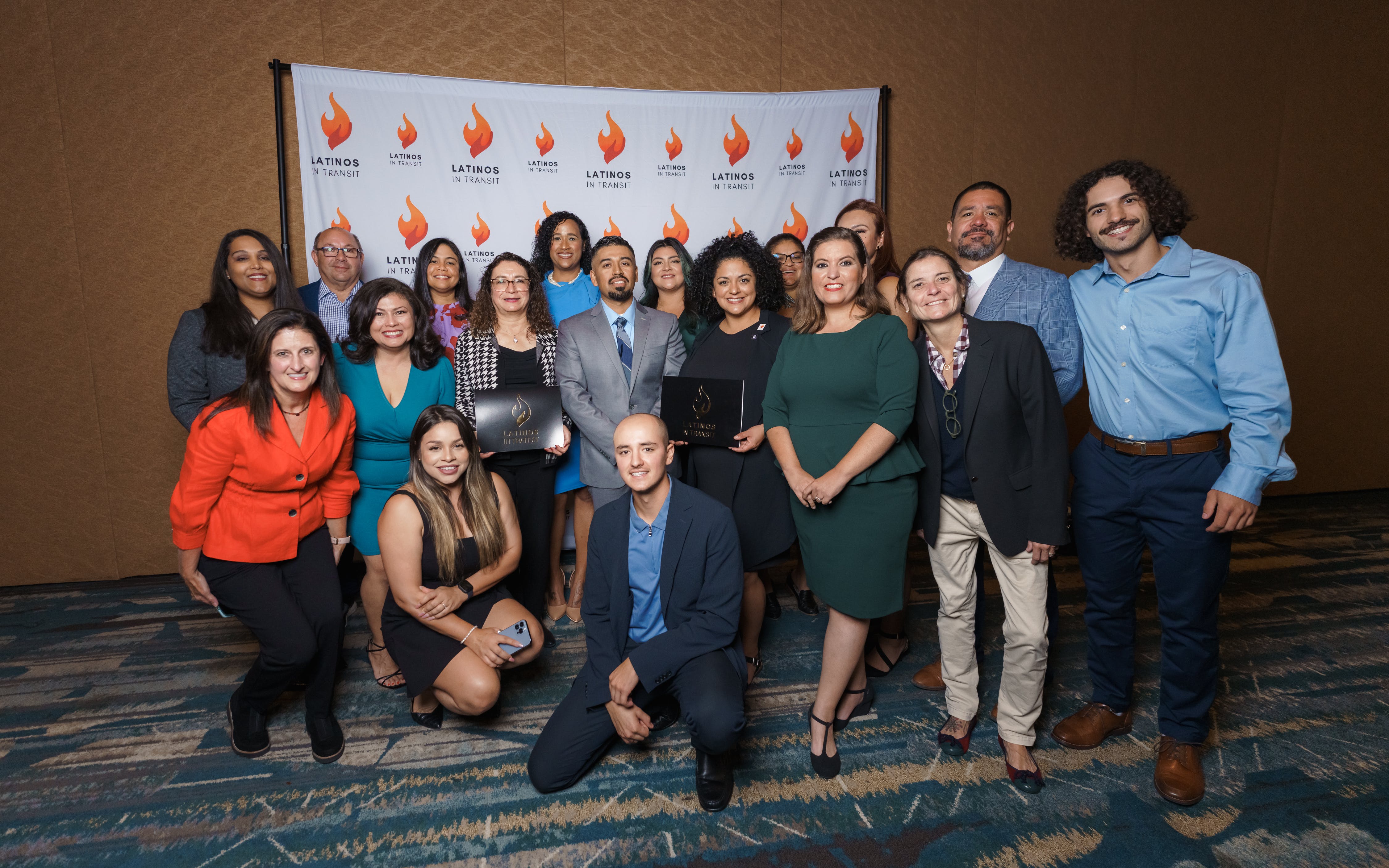 Latinos In Transit celebrated its 2023 Leadership Academy's scholarship winners with an awards ceremony Oct. 9 in Orlando, Fla.