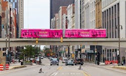 The Pink Fund displays pink during the month of October to support breast cancer. The Pink Fund displays pink during the month of October to support breast cancer.
