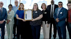 VVTA CEO Nancie Goff received a proclamation from the San Bernardino County Board of Supervisors, announcing every Oct. 20 for the next five years in the county will be known as 'Victor Valley Transit Day'.