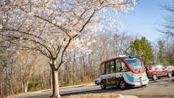 NCDOT released data on its CASSI autonomous shuttle pilot program. NCDOT released data on its CASSI autonomous shuttle pilot program.
