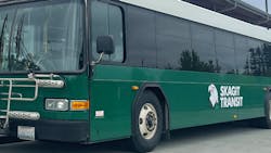 A Skagit Transit bus. A Skagit Transit bus.