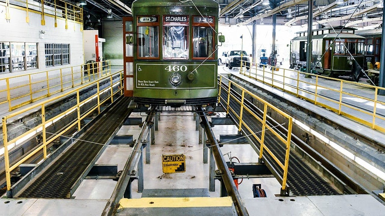 New Orleans RTA celebrated the 100th anniversary of the Perley A. Thomas streetcar.