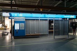 CapMetro began installment of first two Rapid shelters for Expo Center and Pleasant Valley lines. CapMetro began installment of first two Rapid shelters for Expo Center and Pleasant Valley lines.