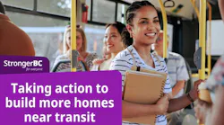 Province of British Columbia introduces legislation to support building more homes near transit hubs graphic.