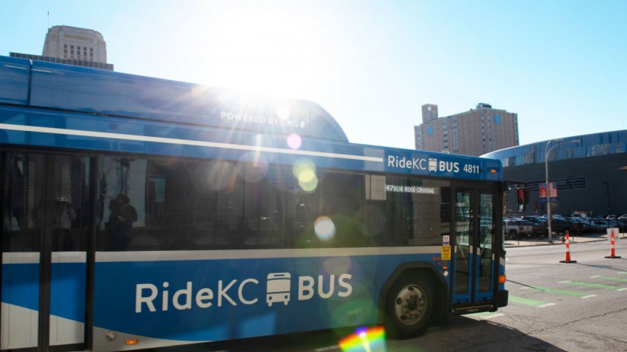A KCATA RideBus.