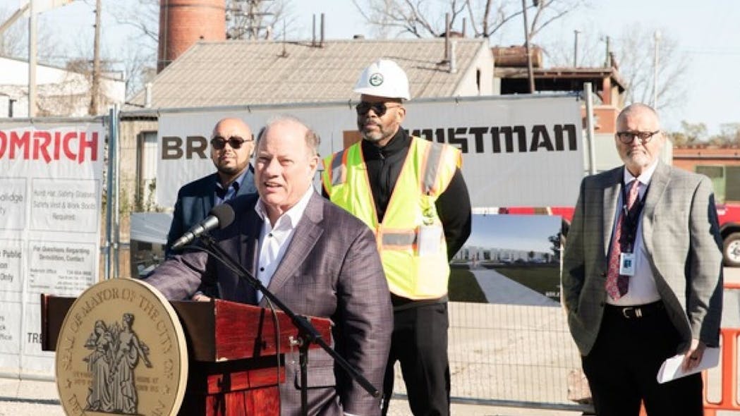 Mayor Duggan thanks President Biden and Governor Whitmer for their investments in the new Coolidge Terminal.