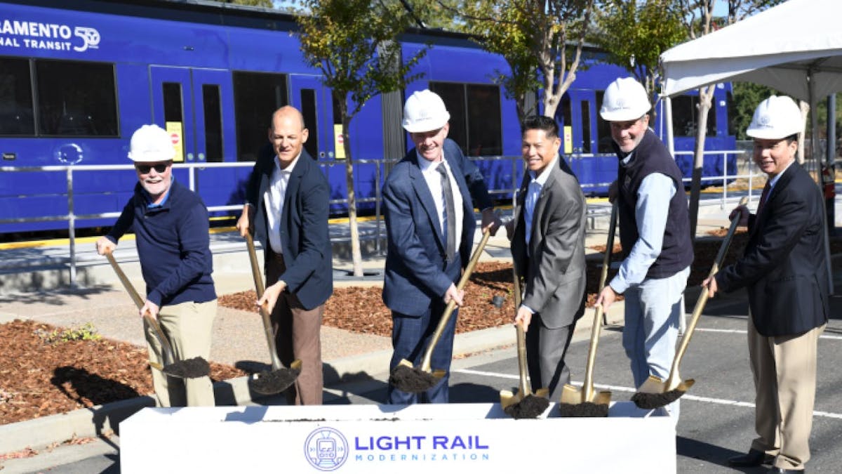 SacRT has begun construction for the Folsom 15-minute light-rail service.