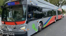 WMATA electric bus.