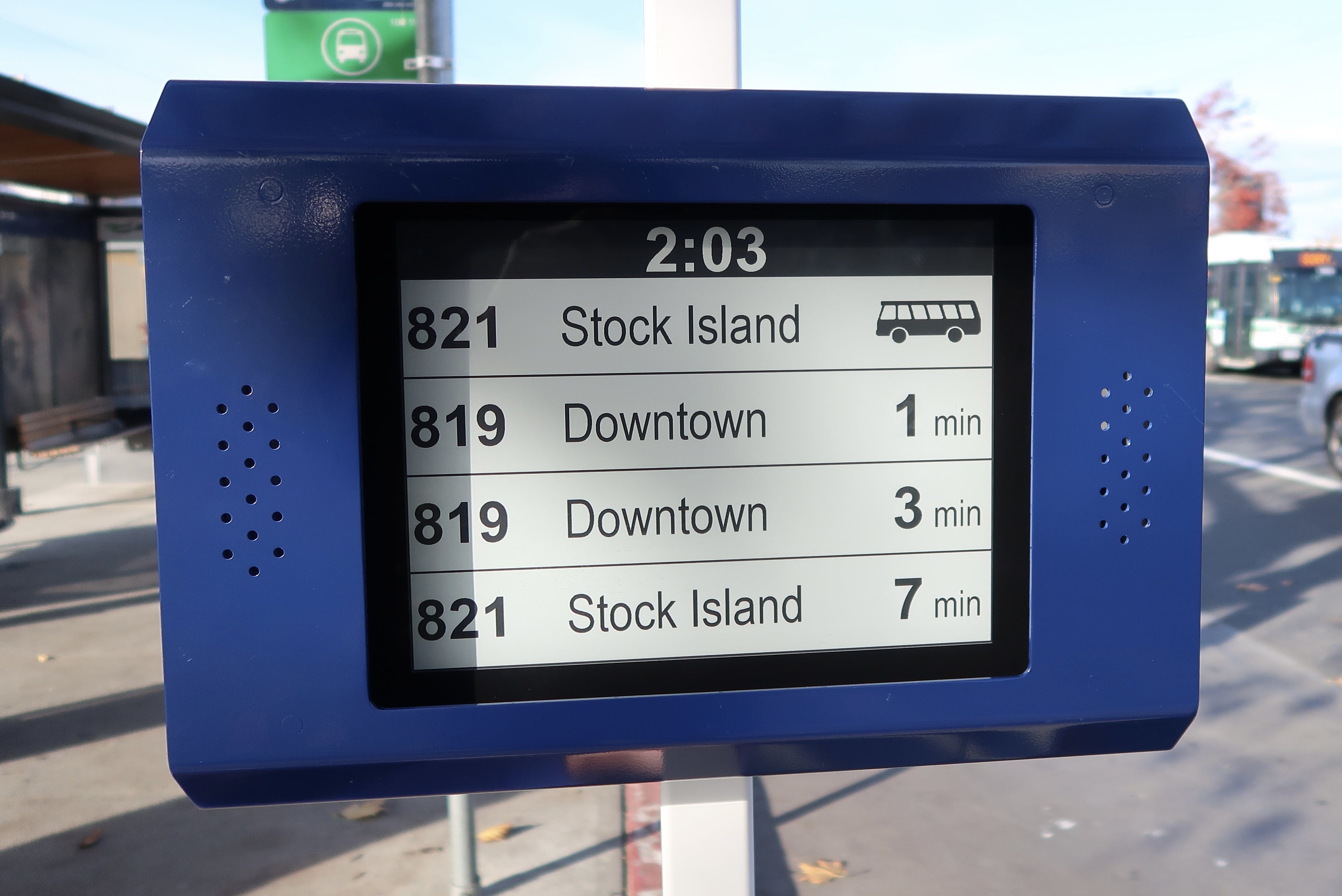 Urban Solar Vandal-Resistant E-Paper Display.