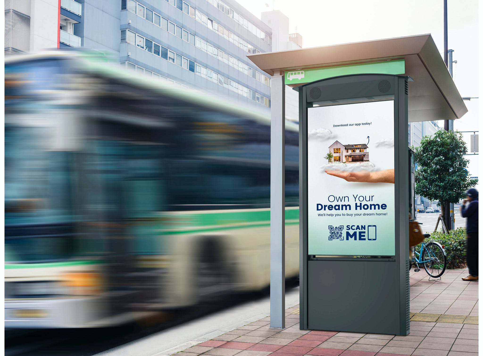 Peerless-AV Outdoor Smart City Kiosk.