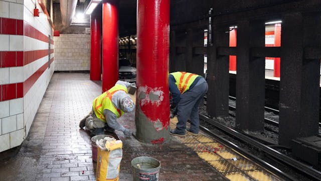 MBTA has completed critical track work on the Red Line between JFK/UMass and Park Street Stations.