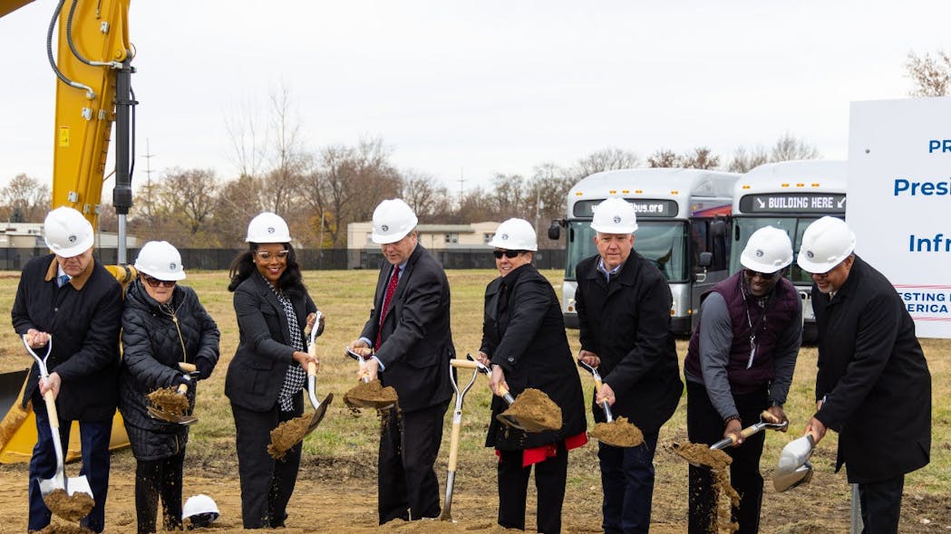 Akron Metro breaks ground on new Maintenance and Operations Facility.