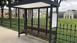 A BRTA shelter. A BRTA shelter.