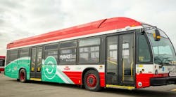 A TTC hybrid-electric bus.