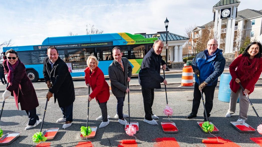 Montgomery County, Md., has broken ground on Phase 1 of the Great Seneca Transit Network