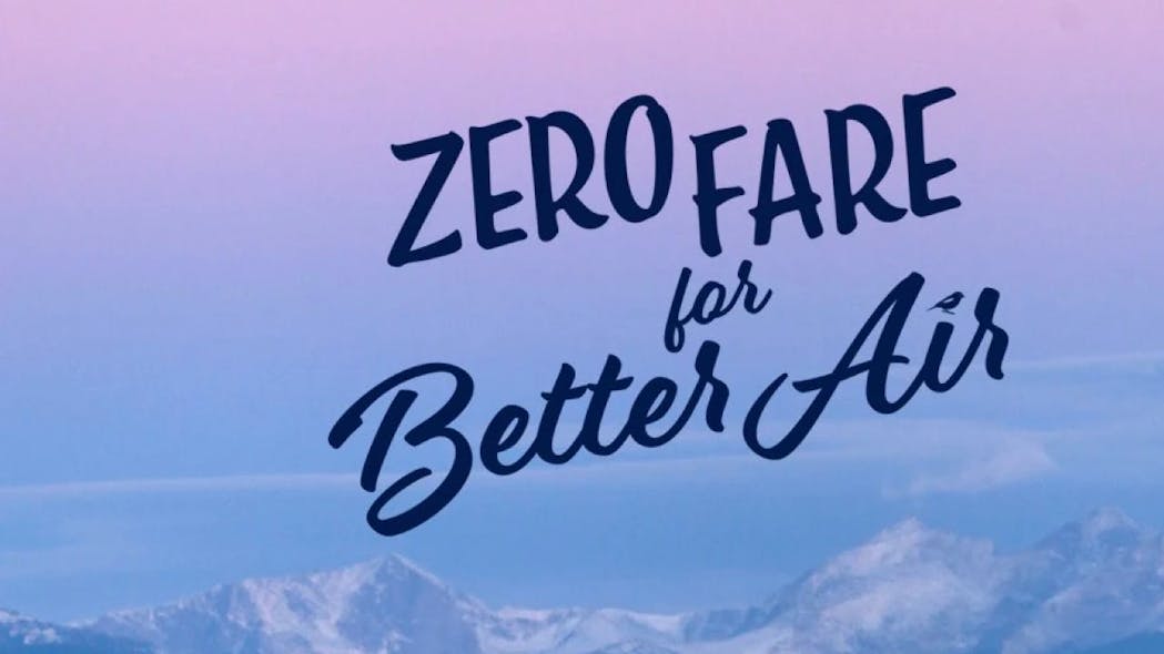 Denver RTD&apos;s Zero Fare for Better Air program reduced greenhouse gas emissions.