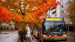 King County Metro Transit bus. King County Metro Transit bus.