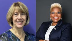 Lydia Benda, left, has been named WeGo's director of engineering, construction, and project management and Kia Lewis, right, has been named WeGo's senior project manager. Lydia Benda, left, has been named WeGo's director of engineering, construction, and project management and Kia Lewis, right, has been named WeGo's senior project manager.